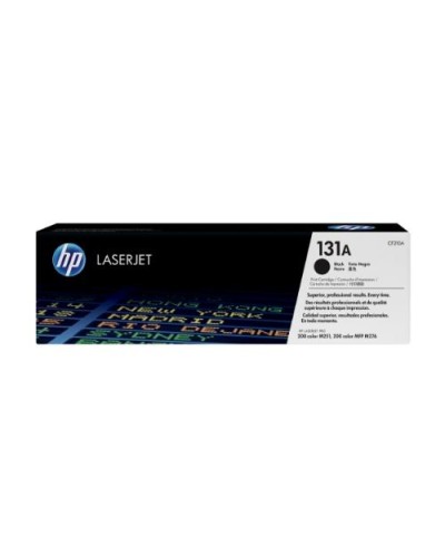 HP CF210A 131A Black Toner Cartridge 1,600 Pages for M251N M251NW M276N M276NW