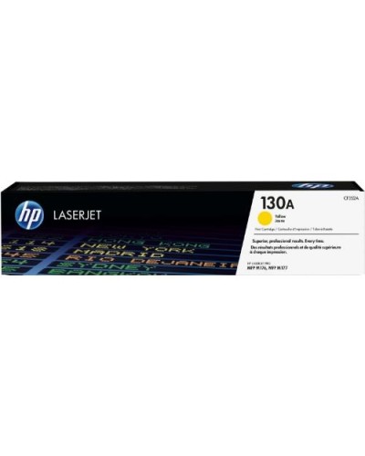 HP CF352A Yellow Toner Cartridge (1,000 Pages) for LaserJet Pro M176 M177