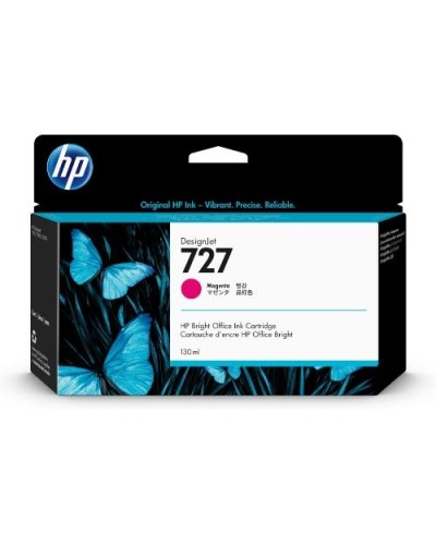 HP B3P20A No. 727 Magenta Ink for HP DesignJet T1500, T1530, T2500, T2530, T920, T930