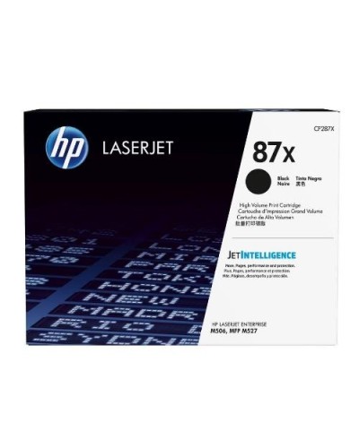 HP CF287X No. 87 Black Toner 18,000 Pages for LaserJet M506 M501