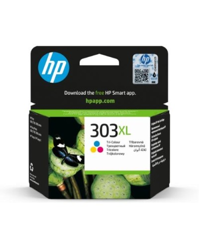 HP T6N03AE No. 303XL Tri-Color Ink Cartridge for Envy 7830 7130