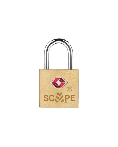 Sleutelslot Scape Travel Blik Rechthoekig