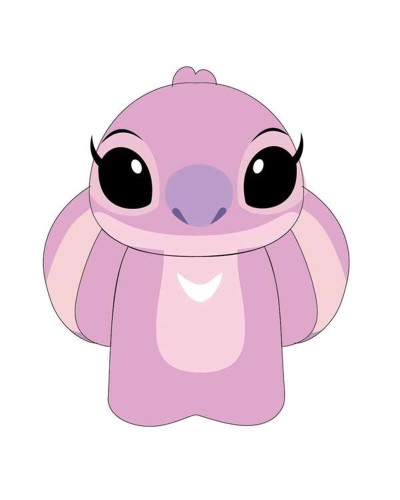 Mordedor de perro Stitch Angel Rosa 10 X 13 X 5 CM