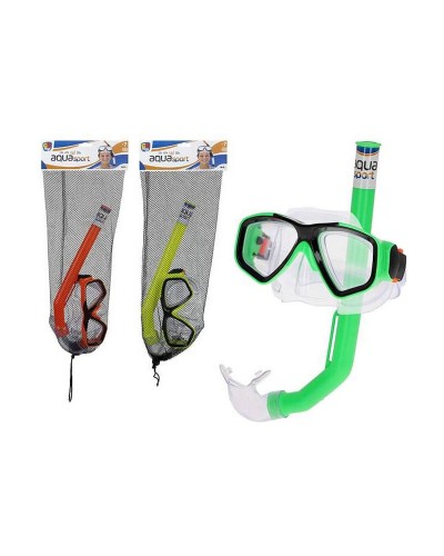 Lunettes de Plongée avec Tube et Palmes Colorbaby Junior