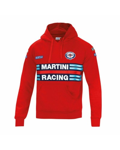 Men’s Hoodie Sparco Martini Racing Red