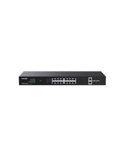 Tenda TEG1120P-16-150W 18-Port GE+2SFP Switch with 16-Port PoE (150W Total, 30W Max per Port)