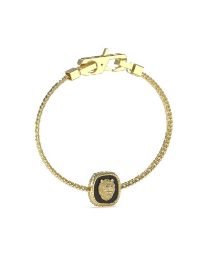 Ladies' Bracelet Guess JUMB04010JWYGBKS Stainless steel 21 cm