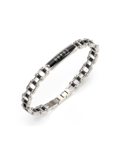 Men's Bracelet Guess JUMB04412JWSTGMT-U Stainless steel 21 cm
