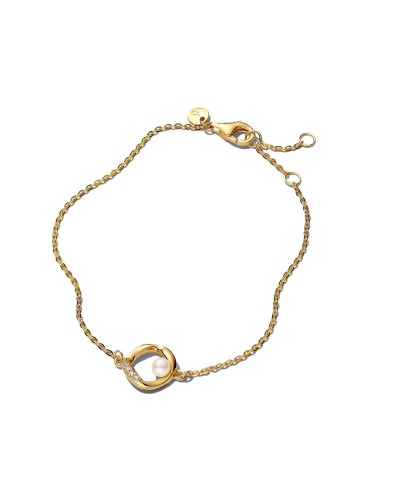 Ladies' Bracelet Pandora 563830C01-18 18 cm Golden