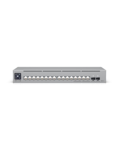 UBIQUITI SWITCH USW-Pro-Max-16-PoE 16-Port LAN PoE++ (4P 2.5GbE + 12P 1G) 180W Budget + 2-Port 10G SFP+ L3