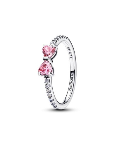 Damenring Pandora 193510C01-52 12 Silberfarben Rosa