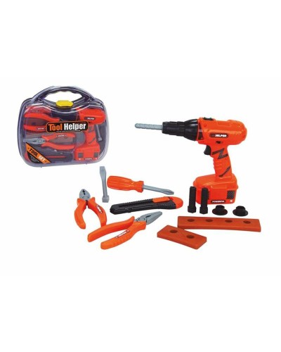 Gereedschapsset voor kinderen Boor 30 x 8 x 28 cm