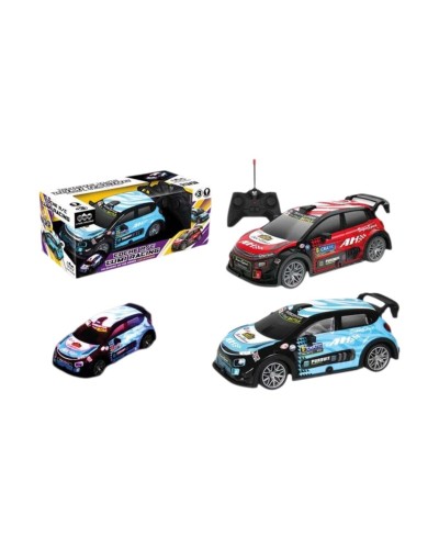 Politiewagen op Afstandsbediening Lumi Racing Blauw Rood 1:22 19 x 8 x 7 cm