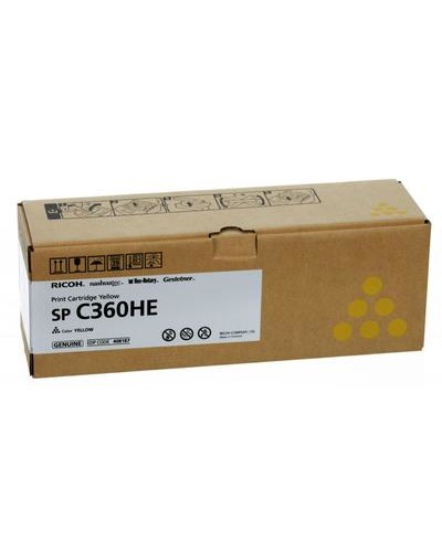 RICOH 408187 SPC 360EY YELLOW TONER HE