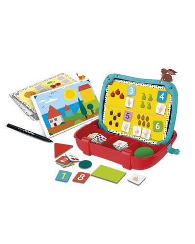 Pedagogiskt spel för små barn Clementoni Case Figures Shapes (FR)