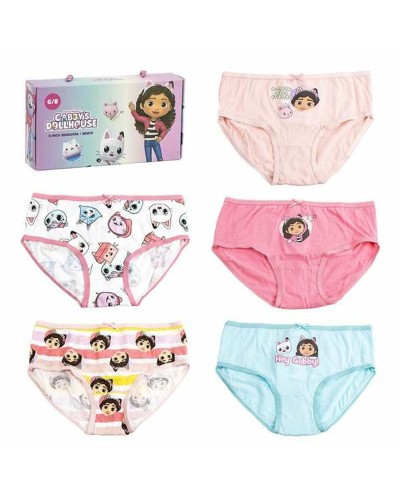 Pack de Braguitas para Niña Gabby's Dollhouse Multicolor