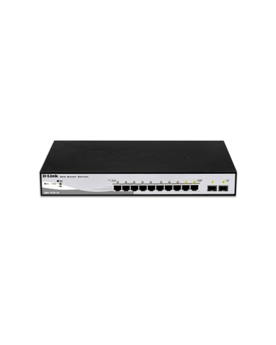 Commutateur Réseau de Bureau D-Link DGS-1210-10          8xGB 2xSFP