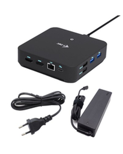 Hub USB i-Tec C31TRIVIDPRO100W Schwarz 100 W