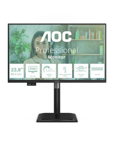 AOC LED Monitor 23.8" Wide 24P4U IPS 1920x1080 120Hz 4ms