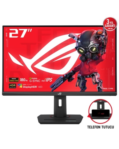 ASUS 27" ROG Swift XG27ACS Monitor - QHD 180Hz, HDMI, DP, USB-C Docking