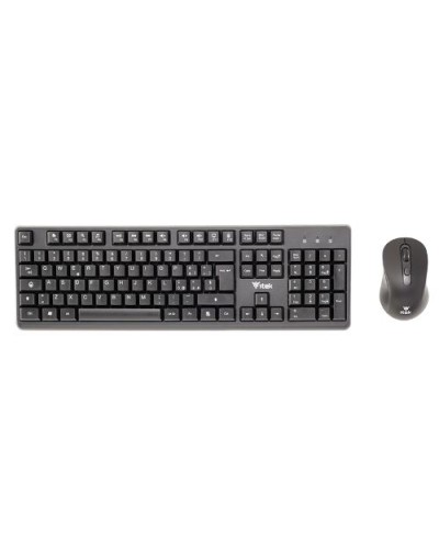 ITEK Wireless Keyboard and Mouse Combo "DEC W01" - 1600DPI Optical Mouse, 105-Key Membrane Keyboard - ITKMDECW01