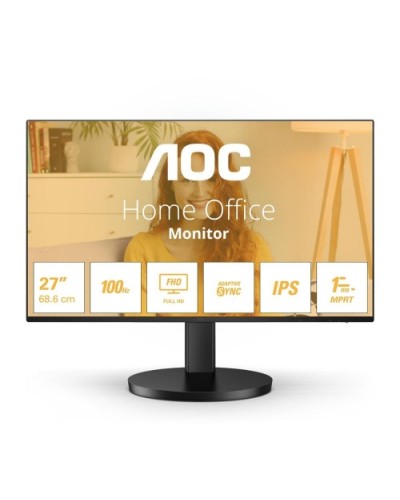 AOC LED Monitor 27" Wide 27B3HA2 IPS 1920x1080 100Hz 4ms 250cd/m² 1300:1 2x2W Speakers VGA HDMI