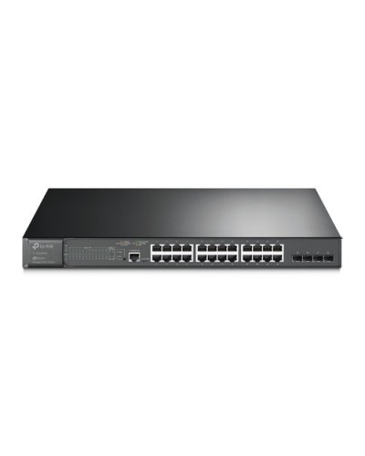TP-LINK SG3428MP 24P Gigabit PoE+ L2 Managed Switch with 4 SFP Ports, 802.3at/af, 384W PoE, 1U 19-inch Rackmount