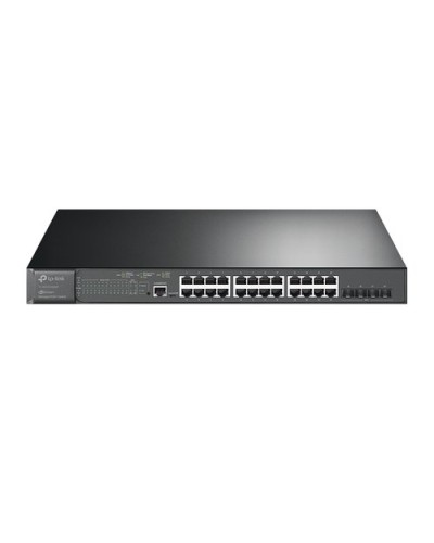 TP-Link SG3428XMP JetStream 24P Gigabit PoE L2+ Managed Switch with 4P 10GE SFP+, RJ45/Micro-USB Console Port, 1U 19-inch Rack-M