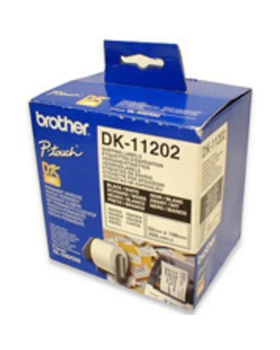BROTHER DK-11202 LABELS 300PCS 62x100mm ADHESIVE FOR QL-500 QL-550 QL-1050 QL-1050N QL-570 QL-700 QL-710W QL-800 QL-810W