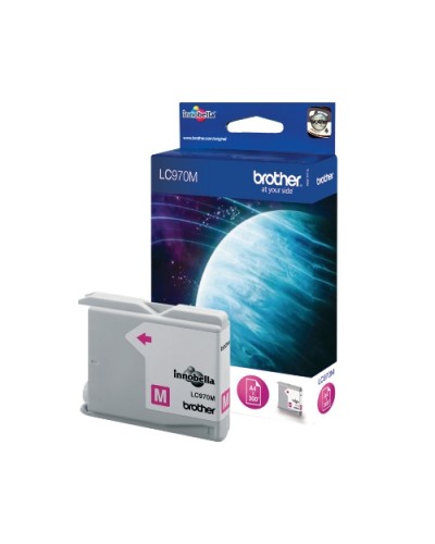 BROTHER LC-970M Magenta Ink Cartridge for DCP-135C DCP-150C MFC-235C MFC-260C