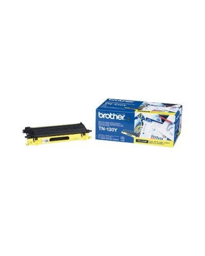 BROTHER TN-130Y Yellow Toner Cartridge 1500 Page Yield - MFC-9440CN MFC-9840CDW DCP-9040CN DCP-9045CDN HL-4040CN HL-4050CDN HL-4