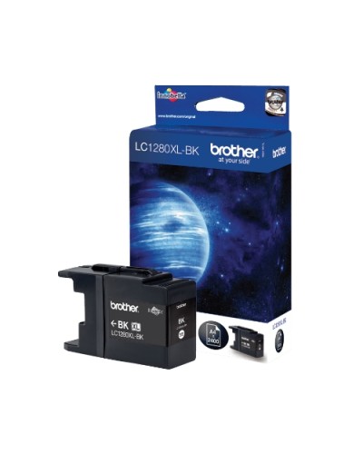 BROTHER LC-1280XLBK Black Ink Cartridge 2400 Pages Compatible with MFC-J6510DW MFC-J6910DW MFC-J5910DW