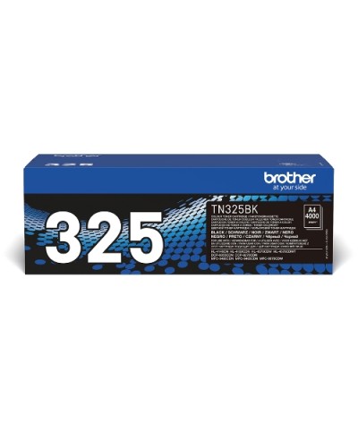 BROTHER TN325BK Black Toner 4000 pages for DCP-9055CDN MFC-9460CDN MFC-9465CDN MFC-9970CDW HL-4140CN HL-4150CDN HL-4570CDW