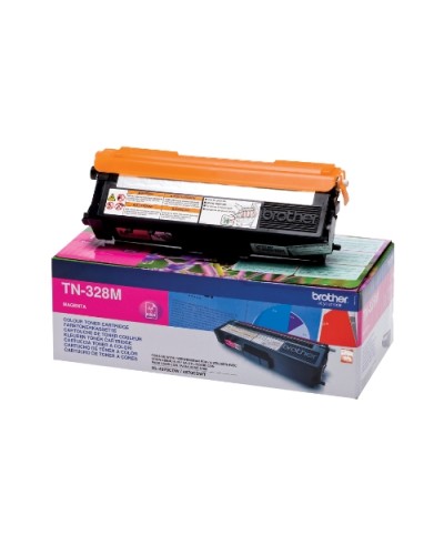 BROTHER TN-328M Magenta Toner Cartridge - 6000 Pages