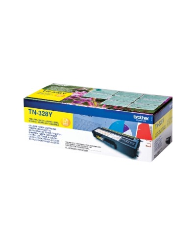 BROTHER TN-328Y Yellow Toner 6000 Pages for DCP-9270CDN MFC-9970CDW HL-4570CDW