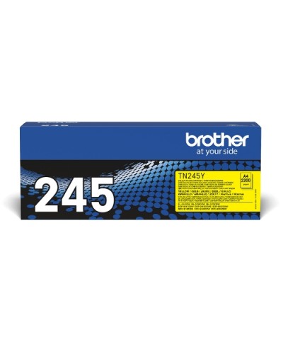 BROTHER TN-245Y Yellow Toner 2200 Pages - Compatible with MFC-9330CDW HL-3150CDW HL-3140CW HL-3170CDW MFC-9340CDW DCP-9020CDW MF