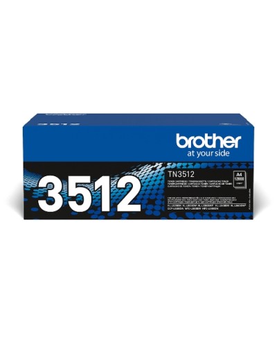 BROTHER TN-3512 Black Toner 12,000 Page Yield