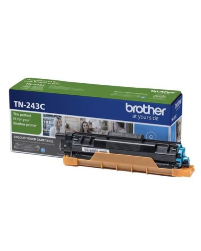 BROTHER TN-243C Cyan Toner 1000 Page Yield X HL-L3210CW HL-L3230CDW HL-L3270CDW DCP-L3550CDW MFC-L3730CDN MFC-L3750CDW MFC-L3770