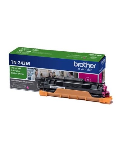 BROTHER TN-243M Magenta Toner 1000 Page Yield X HL-L3210CW HL-L3230CDW HL-L3270CDW DCP-L3550CDW MFC-L3730CDN MFC-L3750CDW MFC-L3