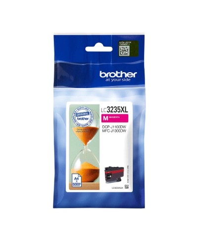 BROTHER LC-3235XLM Magenta XL Ink Cartridge - 5000 Page Yield - For MFC-J1300DW DCP-J1100DW