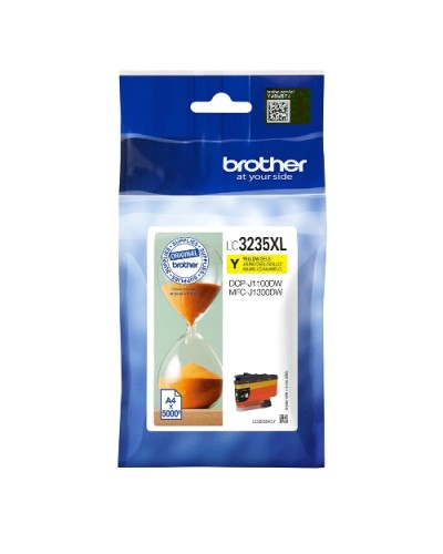 BROTHER LC-3235XLY Yellow XL Ink Cartridge - 5000 Pages - MFC-J1300DW DCP-J1100DW Compatible