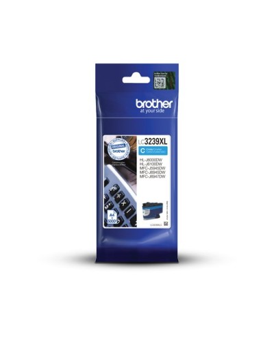 BROTHER LC-3239XLC Cyan XL Ink Cartridge - 5000 Pages - MFC-J5945DW MFC-J6945DW HL-J6000DW MFC-J6947DW HL-J6100DW