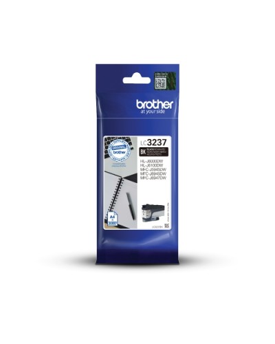 BROTHER LC-3237BK Black Ink Cartridge - 550 Pages - Compatible with MFC-J5945DW MFC-J6945DW HL-J6000DW MFC-J6947DW HL-J6100DW