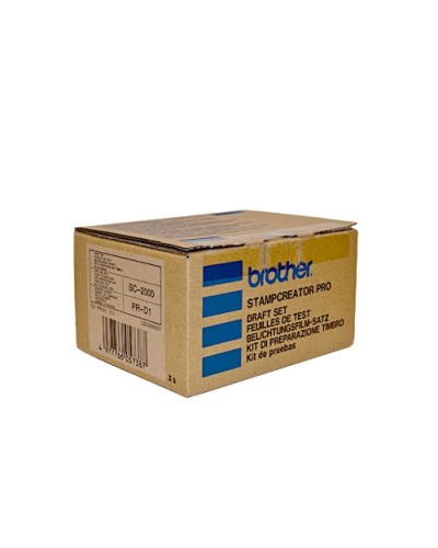 BROTHER PRD1 STAMP DRAFT SET x SC2000