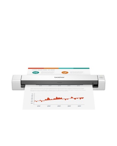 BROTHER DS-640 PORTABLE SCANNER A4 600x600 dpi 15PPM USB 2.0