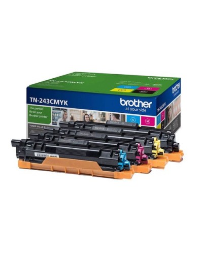 BROTHER TN-243CMYK Multipack X HL-L3210CW HL-L3230CDW HL-L3270CDW DCP-L3550CDW MFC-L3730CDN MFC-L3750CDW MFC-L3770CDW