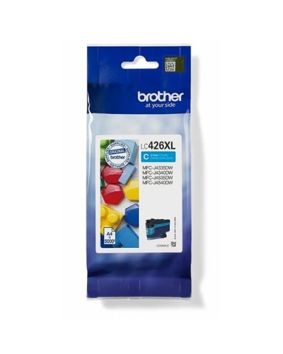 BROTHER LC-426XLC Cyan Ink Cartridge - 5000 Pages - Compatible with MFC-J4340DW, MFC-J4540DWXL, MFC-J4335DWXL, MFC-J4535DWXL