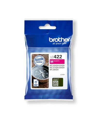 BROTHER LC-422M Magenta Ink Cartridge 550 Pages X MFC-J5340DW MFC-J5740DW MFC-J6540DW MFC-J6940DW