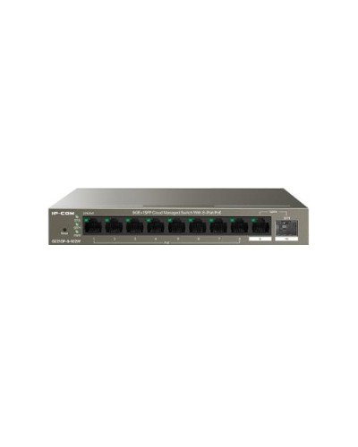 IP-COM G2210P-8-102W PoE Switch - 9-Port Gigabit (8 PoE, 1 SFP)