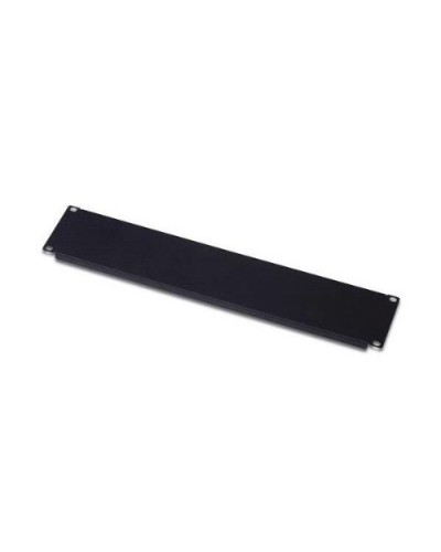 2U Blank Panel for 19" Rack Cabinet Black